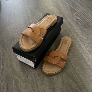 New in Box Vici Sugar Slide Sandals (Size 8.5)